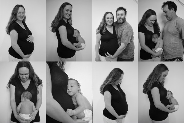 Birth before and after